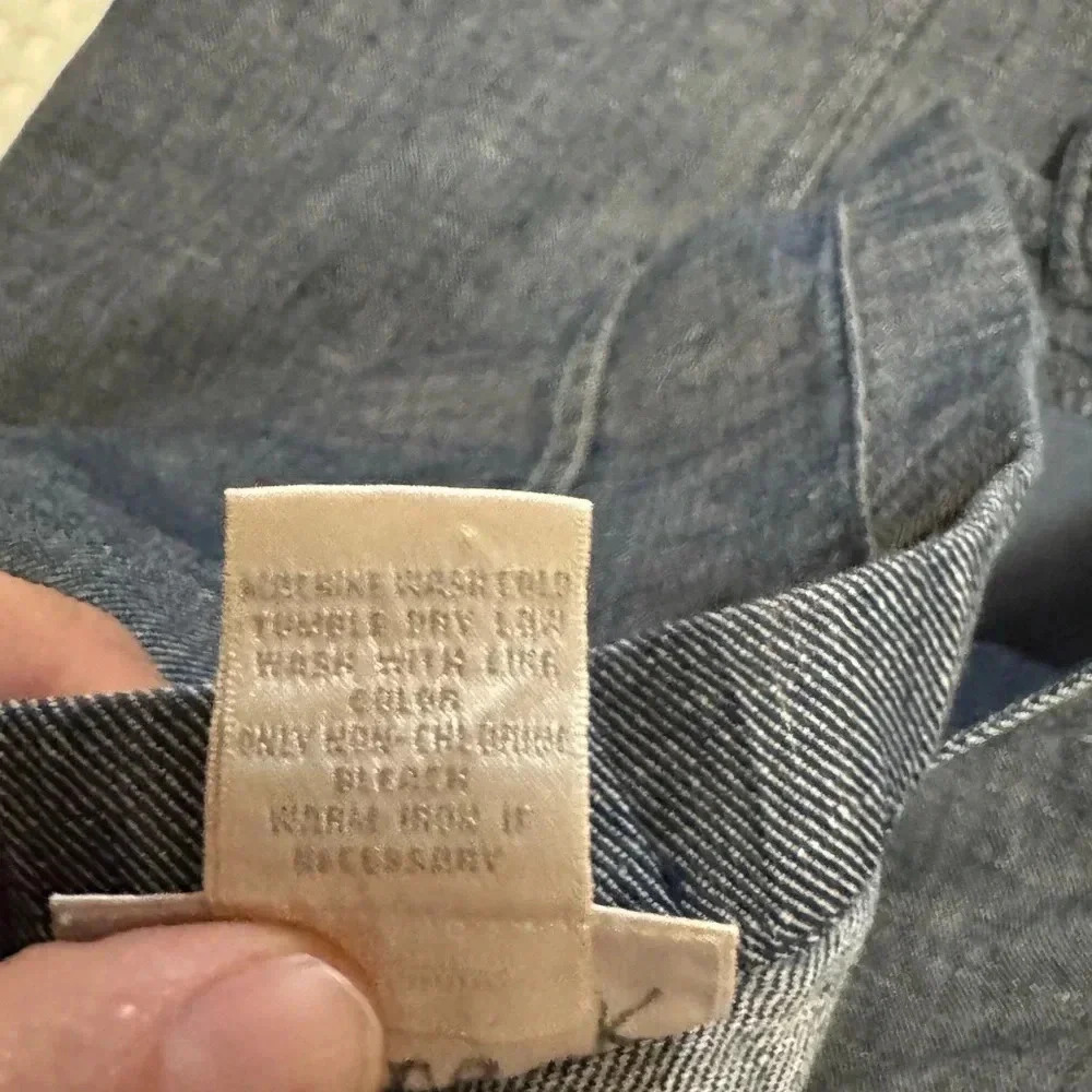 Soft Surroundings tall linen pants.   Smoke free home. - Picture 7 of 8